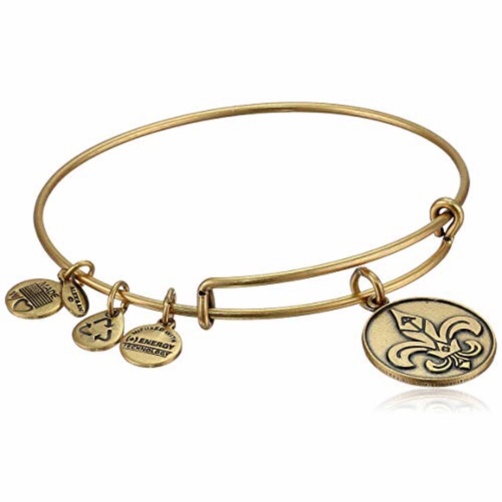 Alex & Ani Fleur de Lis Bracelet